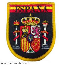 Escudo bordado escudo España